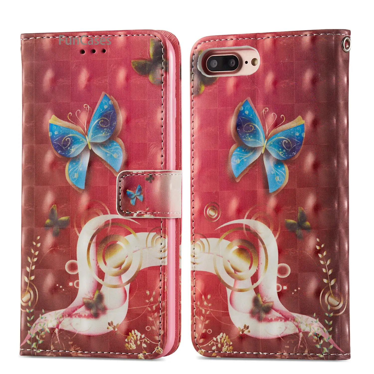 Довольно ветер Белл флип чехол для телефона СПС Капа iPhone 7 Plus Мягкая силиконовая