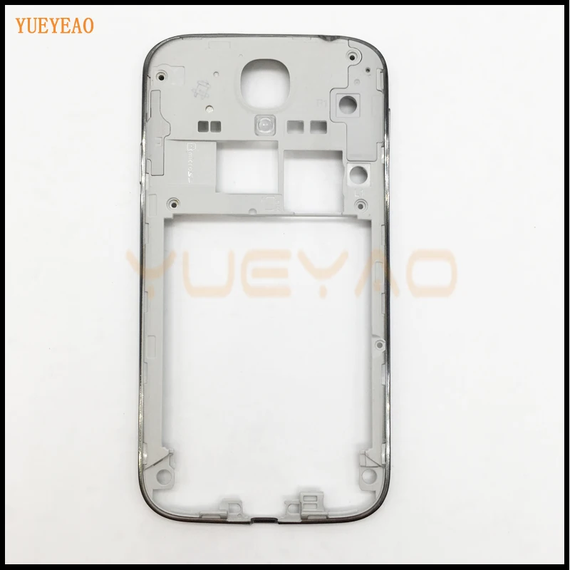 YUEYAO задний ободок средней рамки корпуса чехол для samsung Galaxy S4 i9505 корпус+ Боковая кнопка