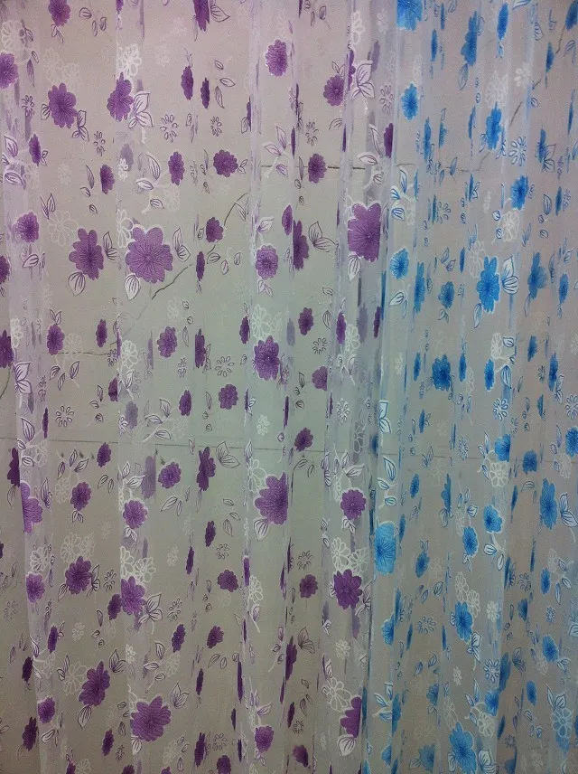 Модные цветочные занавески для окон и дверей из вуали CS 57 тканевые шарфов