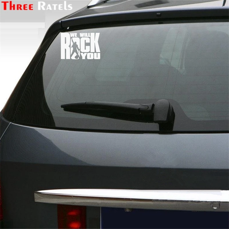 Three Ratels TZ 1371# 15*22см 1 3 шт прикольные наклейки на авто we will rock you мы шокируем вас