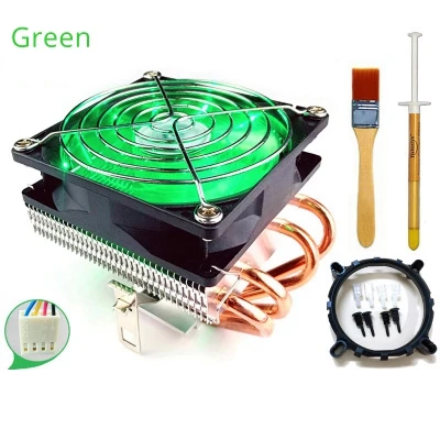 Ультратонкий кулер для процессора радиатор медных трубок HTPC ITX чехол компьютера