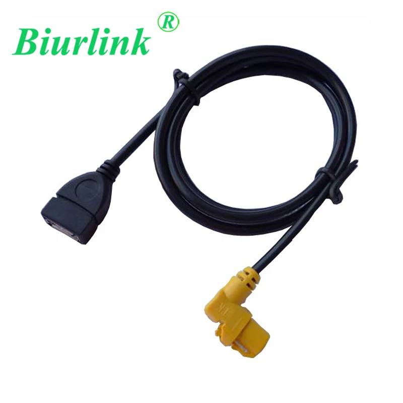 Biurlink Круглый 4 контактный переходник для CD дисков USB кабель адаптер Volkswagen Skoda Magotan