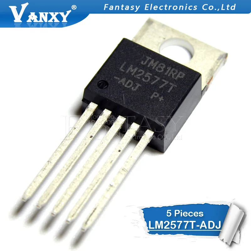 5 шт. LM2577T-ADJ TO220-5 LM2577T TO220 LM2577 TO-220-5 LM2577-ADJ