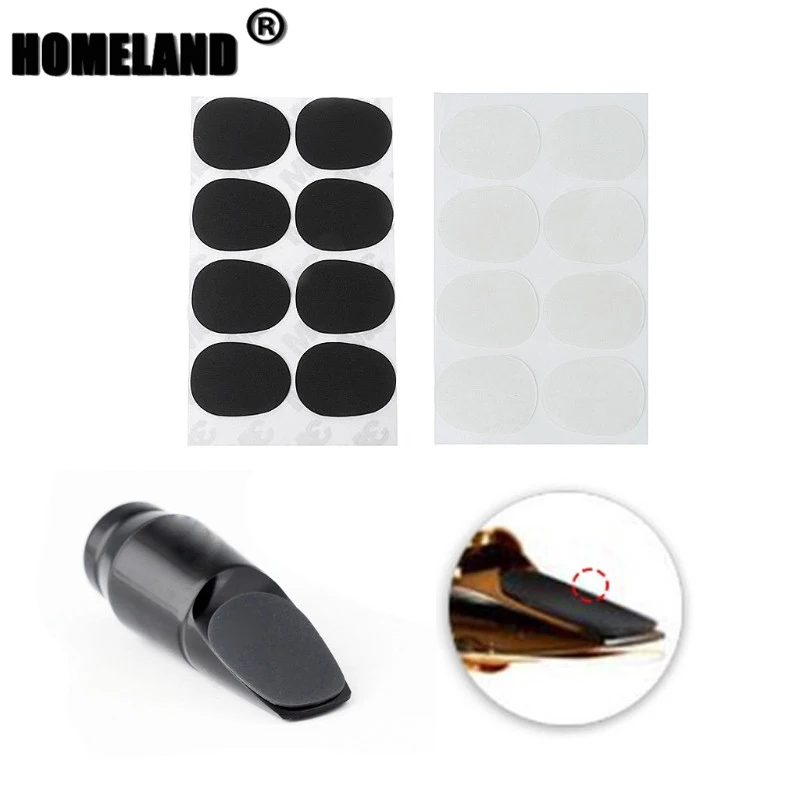 Sax Mouthpiece Pads 8pcs 0.5mm 0.8mm Treble/Alto/Tenor Clarinet Patches Cushions dropshipping | Спорт и развлечения