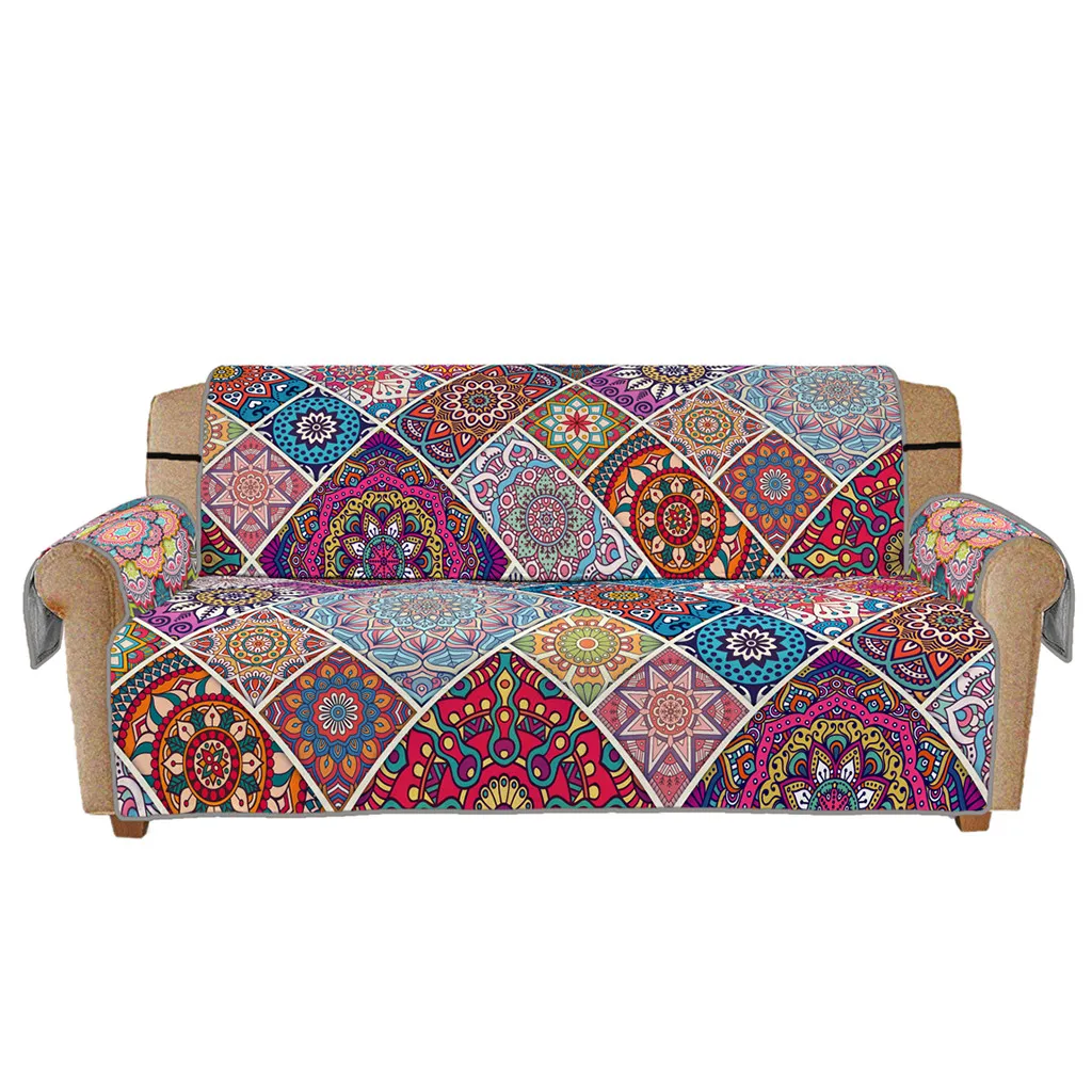 Удобная простая подушка для дивана в богемном стиле противообрастающая без