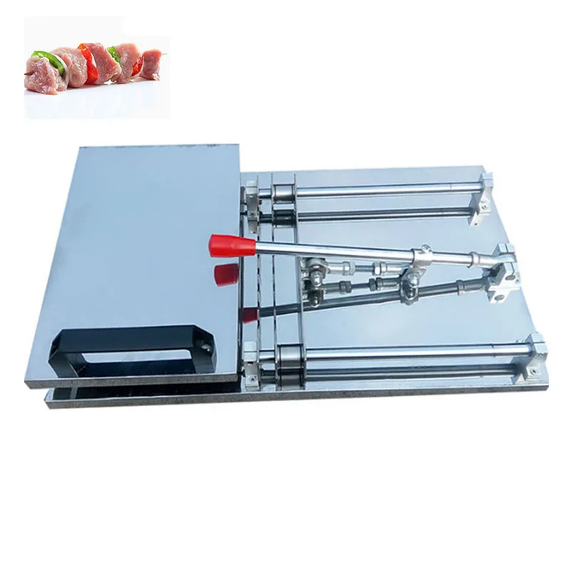 

Household Meat chicken kebab skewer string machine for sale