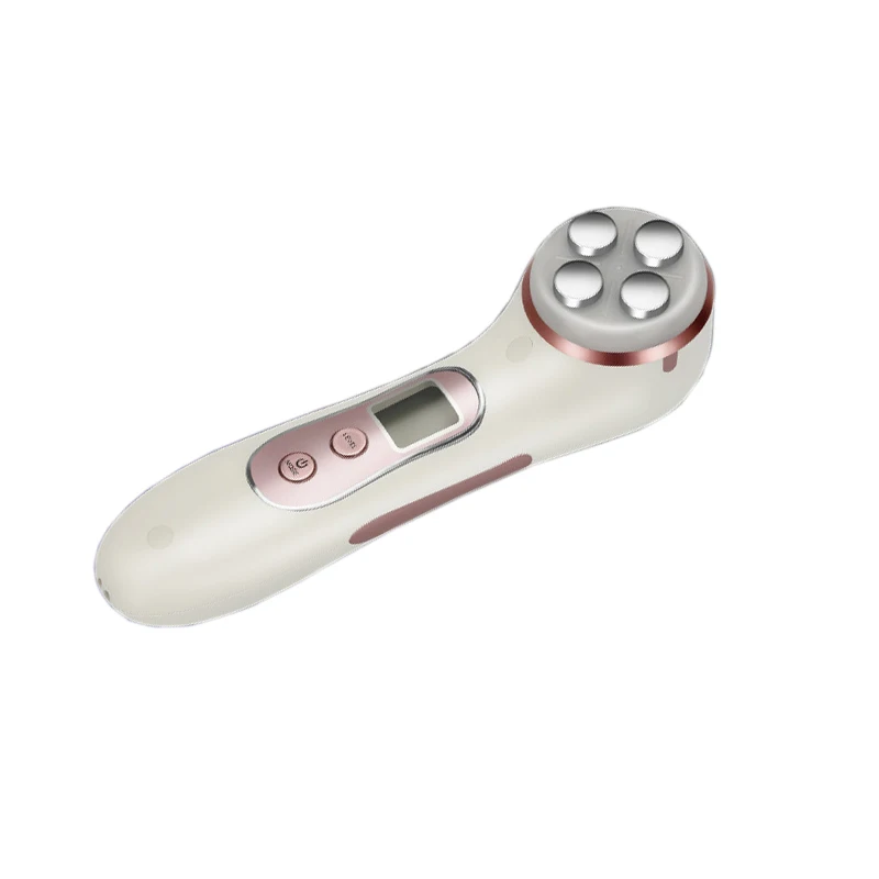 EMS MicroCurrent Vibration Skin Care Tighten Lifting Facial LED Photon Radio Frequency Wrinkle Removal Beauty Massager Machine | Красота и