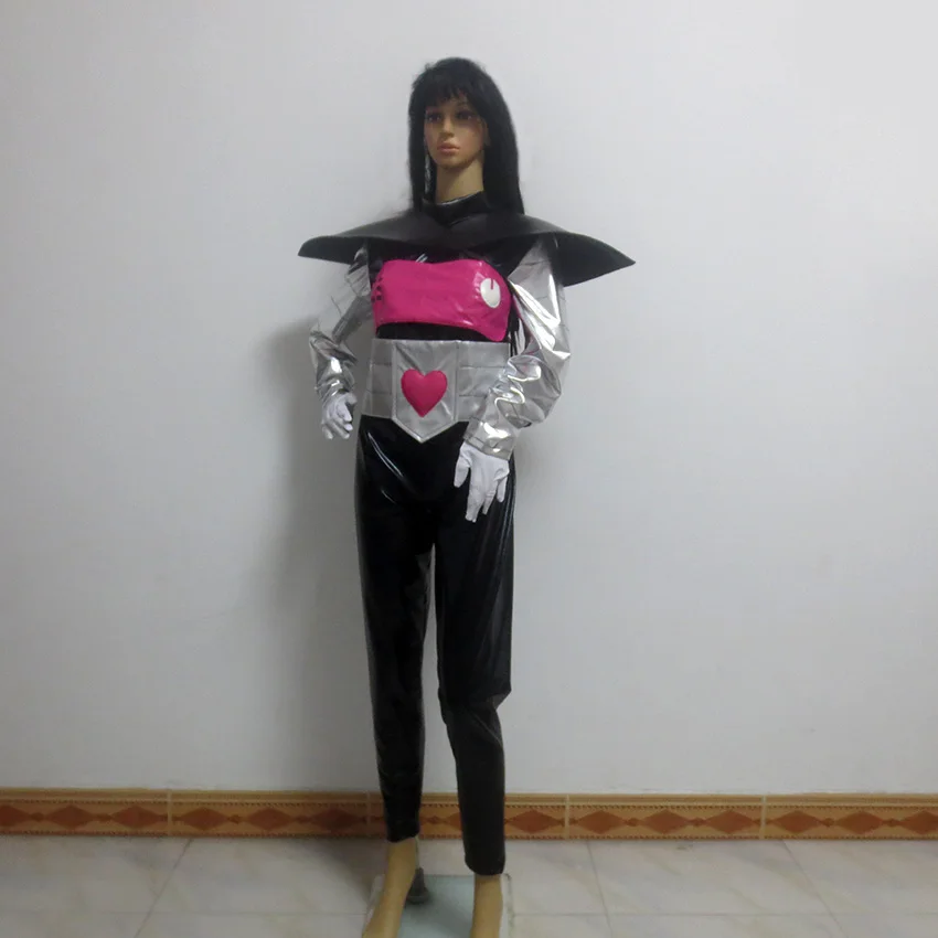 Костюм для косплея Undertale Mettaton EX Cos униформа рождественской вечеринки Хэллоуина