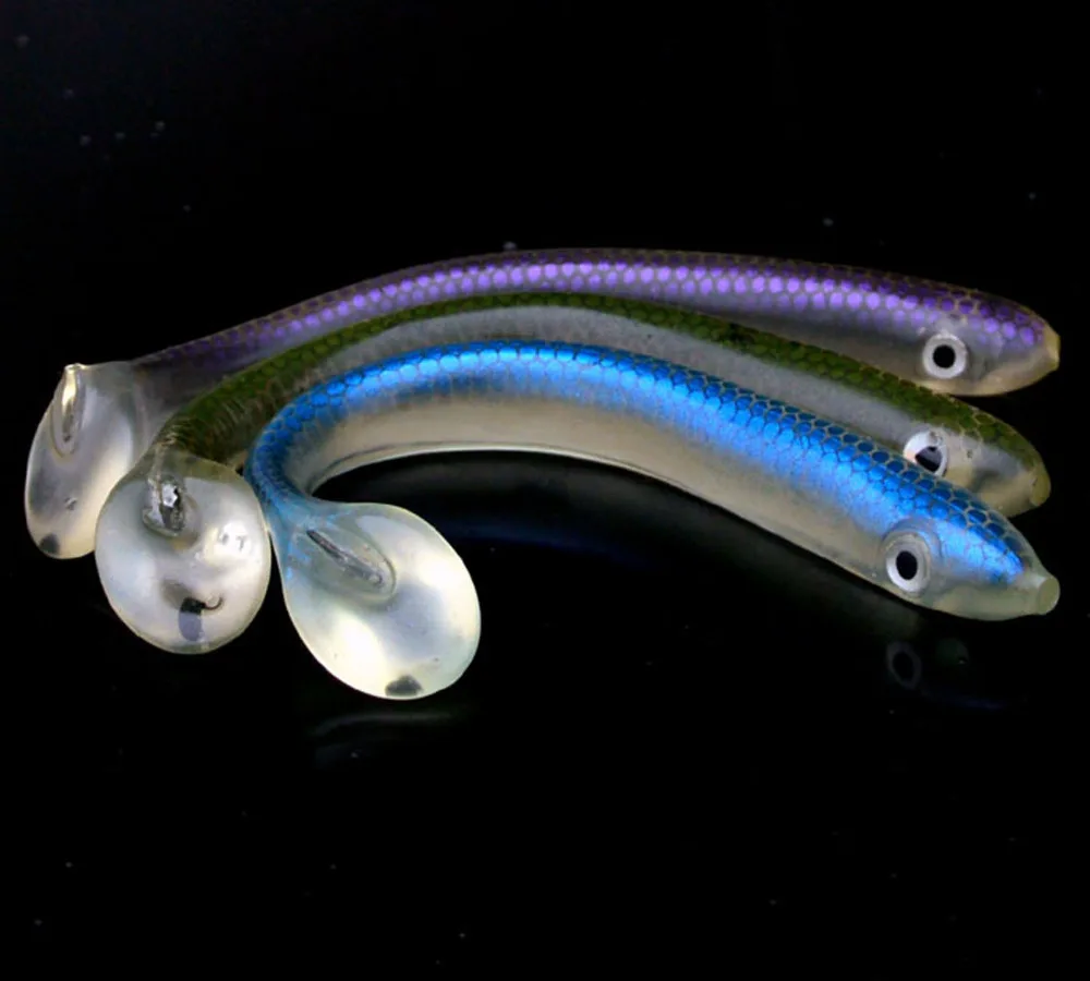 5 шт. рыболовные мягкие приманки для угря рыбы 13 см/9 г | Спорт и развлечения