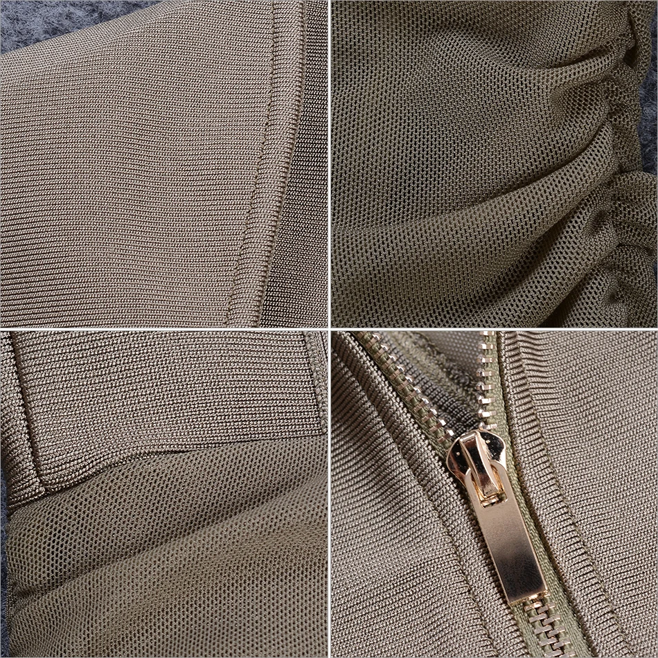 Adyce 2019 новое зимнее облегающее Бандажное платье Vestido элегантное кружевное с