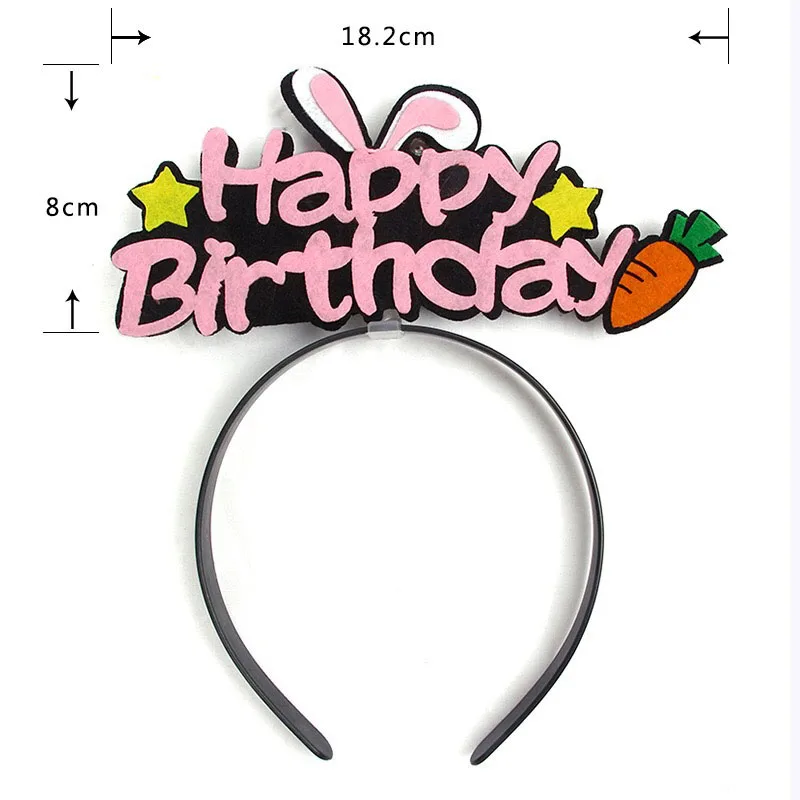 Светодиодный обруч для волос с кроличьими ушами на день рождения Цвет золотой