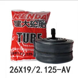 26 1.9-2.125-av 20/24/26 inch с Kenda велосипедная камера для MTB горный велосипед шины реагенты обогащения бутил резиновая AV велосипеда камерная шина к клапану Шредера трубки - Цвет: 26 1.9-2.125-av