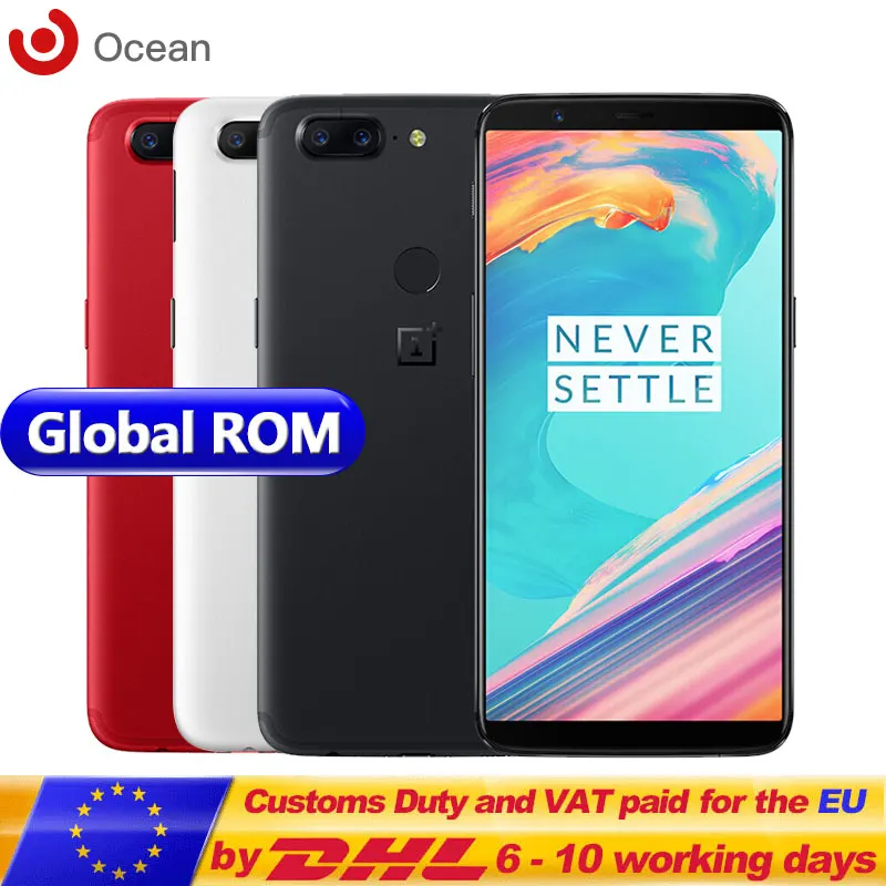 OnePlus 5 T смартфон с 5-дюймовым дисплеем ОЗУ 6 ГБ ПЗУ 64 128 | Мобильные телефоны и