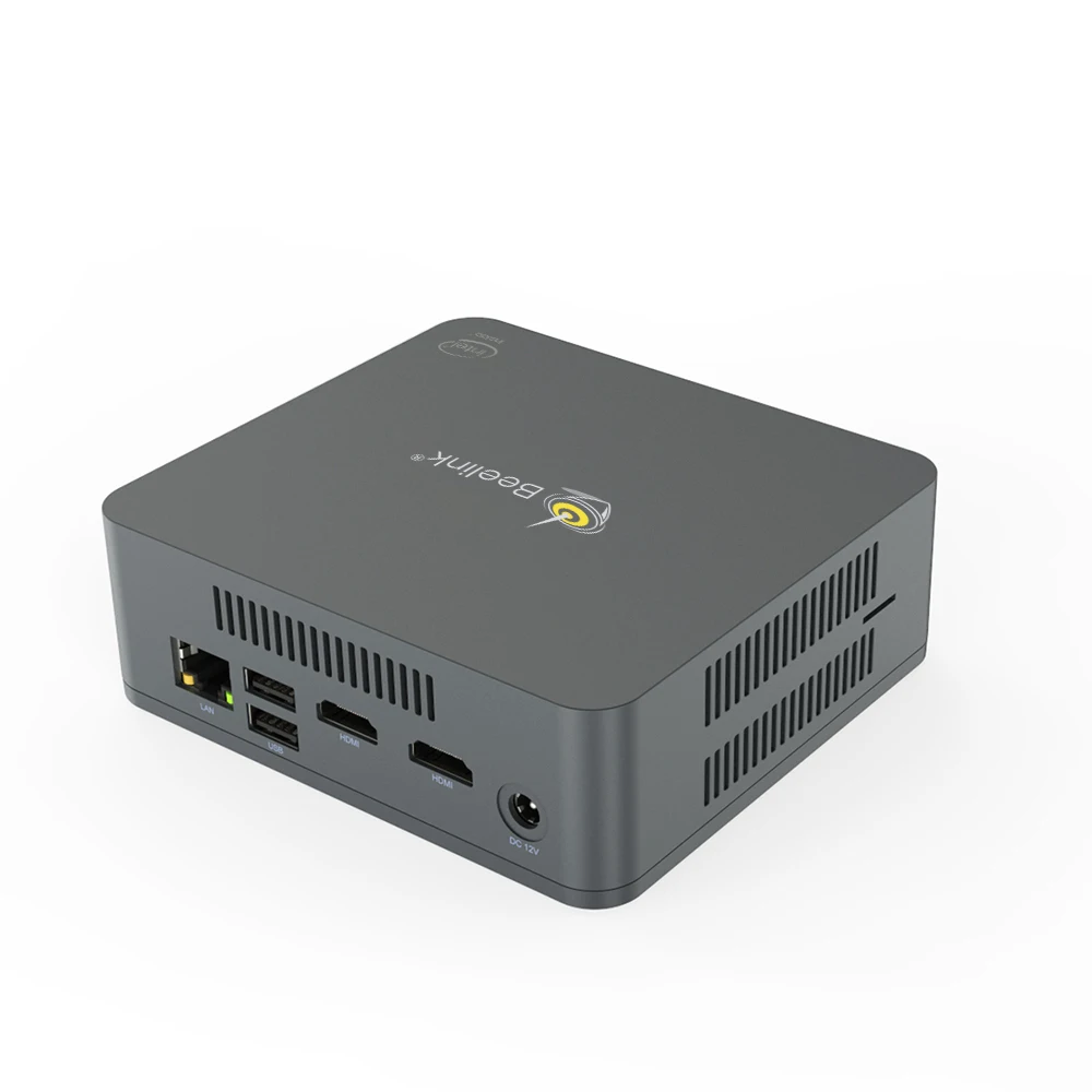 Beelink U55 мини-ПК в Core i3-5005U в HD graphics 5500 2,4G+ 5,8G WiFi 1000 Мбит/с 2 x USB3.0 BT4.0 поддержка Win Home 64 Bit