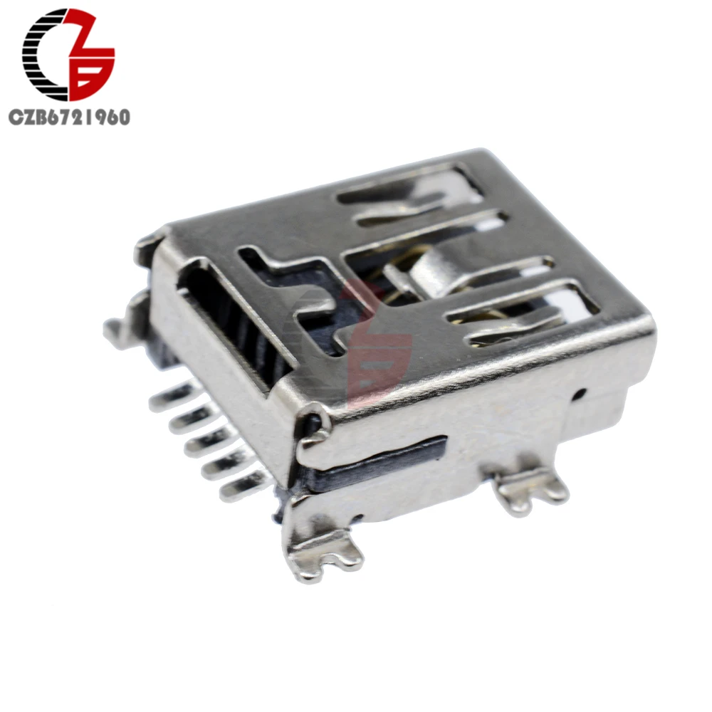 20 шт. Mini USB SMD 5-контактный Женский Разъем B | Обустройство дома