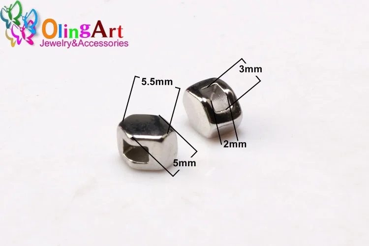 Olingart 30 шт. 3*2 мм Подвески крестообразной формы сердца бусины для нанизывания тибетского серебра Поиск браслет ювелирных изделий DIY ручной работы