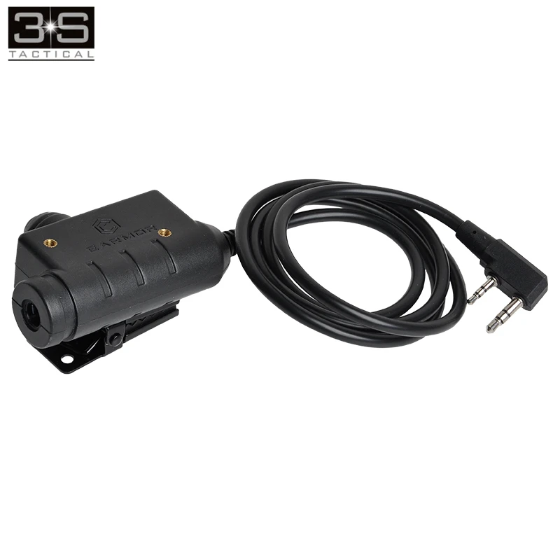 Opsmen Earmor гарнитура M51 PTT Kenwood Motorola 2 сторонний штекер для телефона 3 5 мм AUX