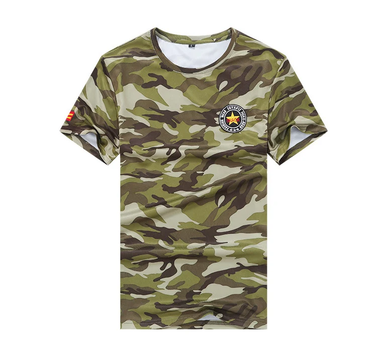 Обе стороны Военная камуфляжная футболка Для мужчин 2018 М 5XL 6XL 7XL 8XL Летний Лидер