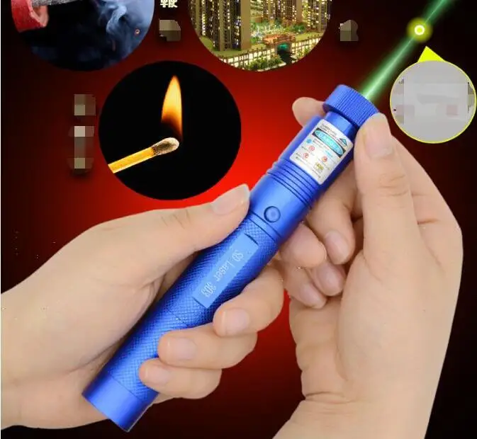 Лидер продаж! Зеленый лазерная указка 500000 м 532nm фонарик lazer сжигание sd лазеры 303