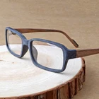 HDCRAFTER деревянная оправа для очков, прозрачные линзы по рецепту, очки для чтения; Оправа для женщин и мужчин, винтажныеретро очки
