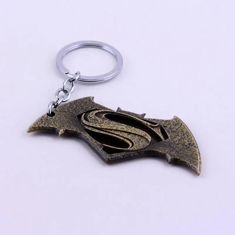 Мстители Бэтмен Супермен брелок супер герой подвеска Рисунок llavero chaveiro