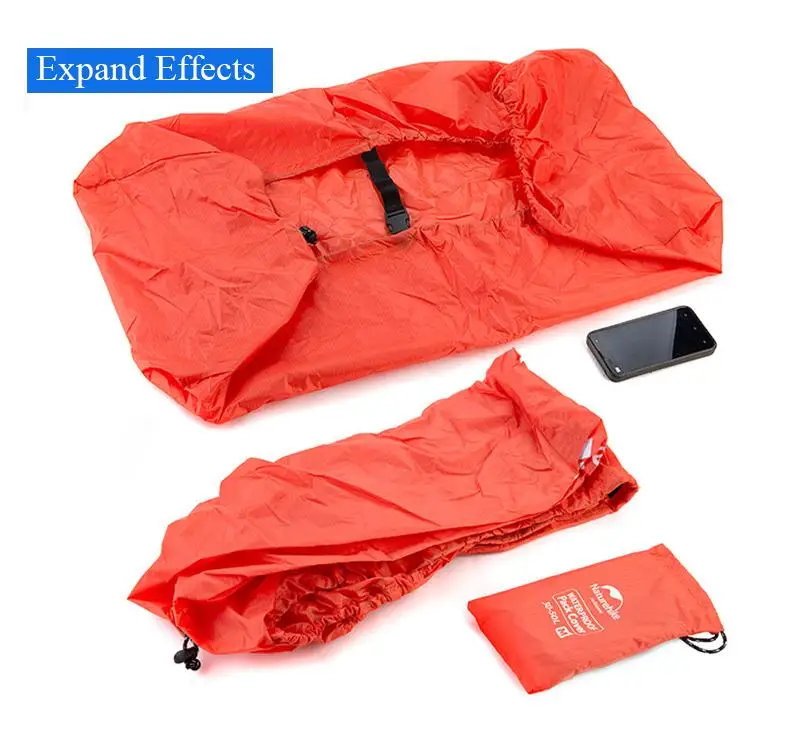 Naturehike рюкзак дождевик открытый водонепроницаемый грязевой пылезащитный чехол