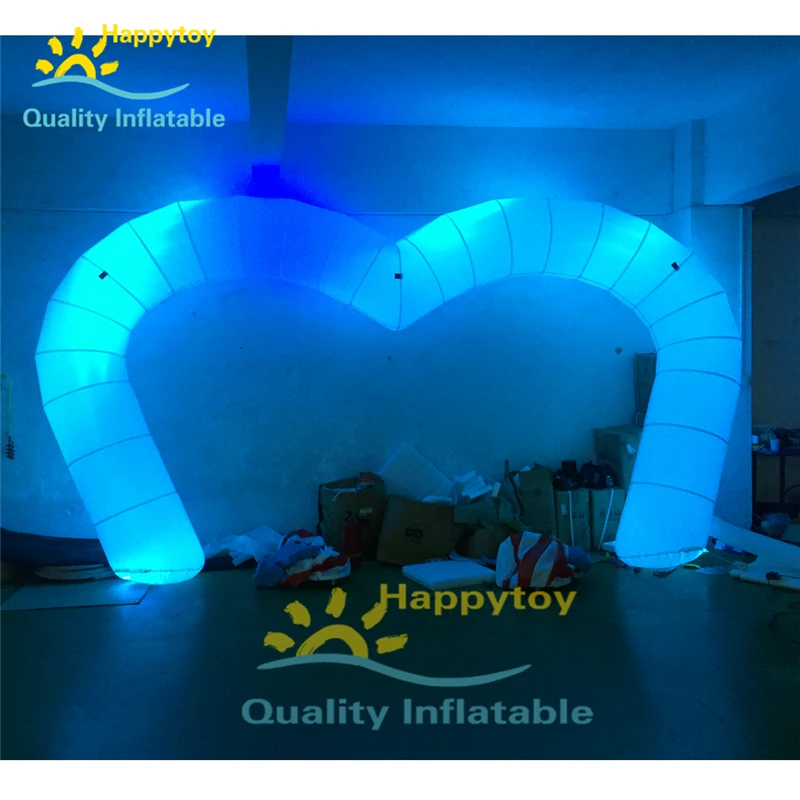 Декоративная вечеринка надувная АРКА в форме сердца Рекламные Освещенные