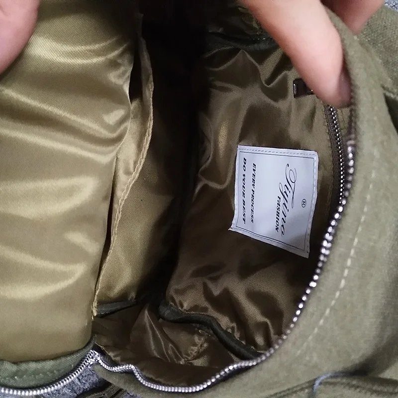 Япония и Южная Корея Популярный Логотип маленький рюкзак мода Ретро Мини Военная ткань стиль женский рюкзак