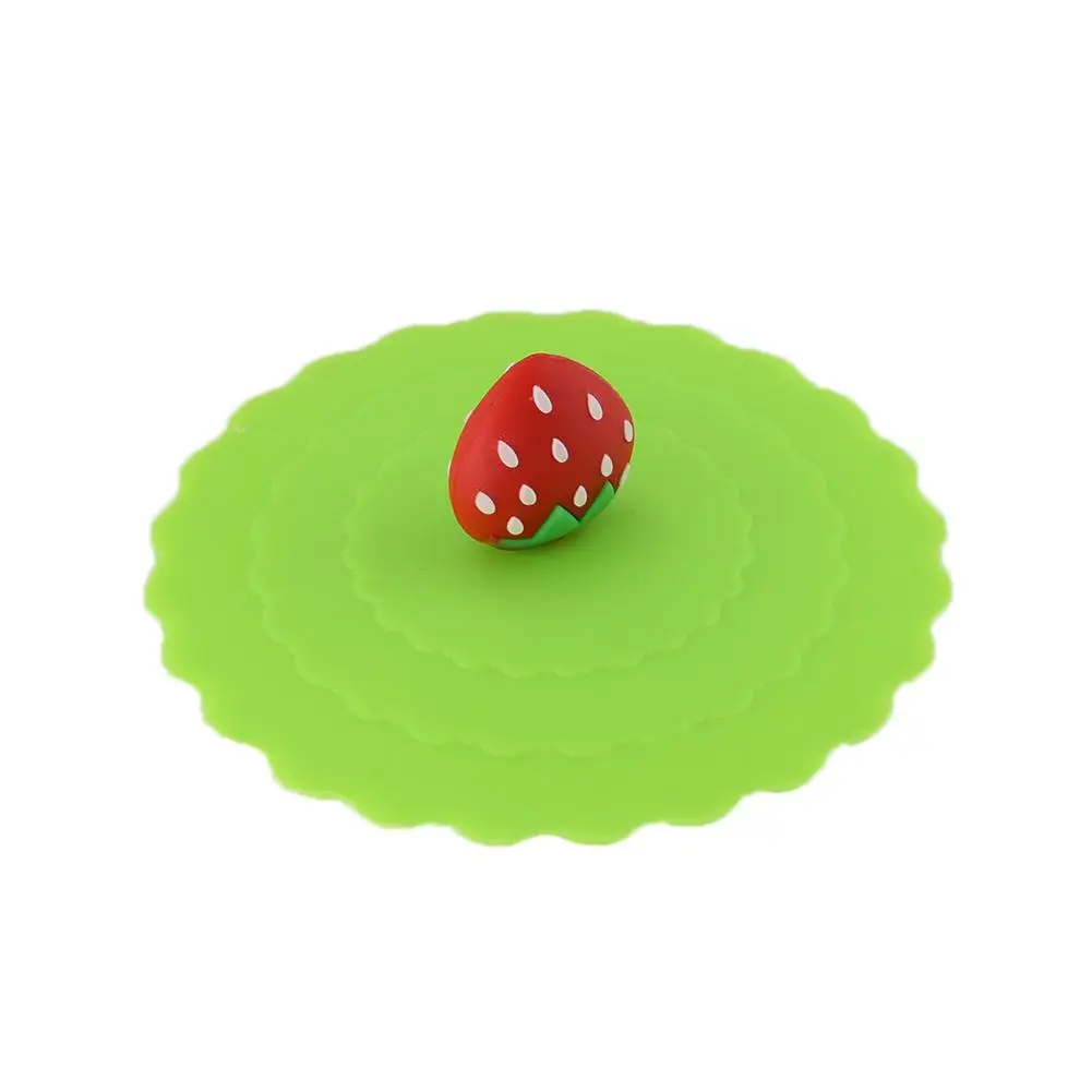 Крышка для питьевой чашки 10 см милая с защитой от пыли силиконовые уплотнения