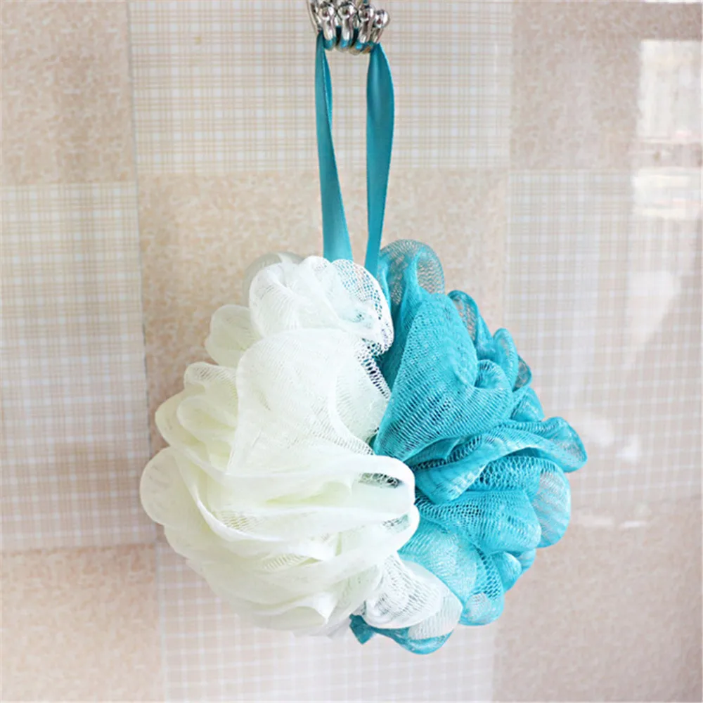 1 шт. шарик для мытья ванны с цветком большой размер Товары ванной комнаты мягкая