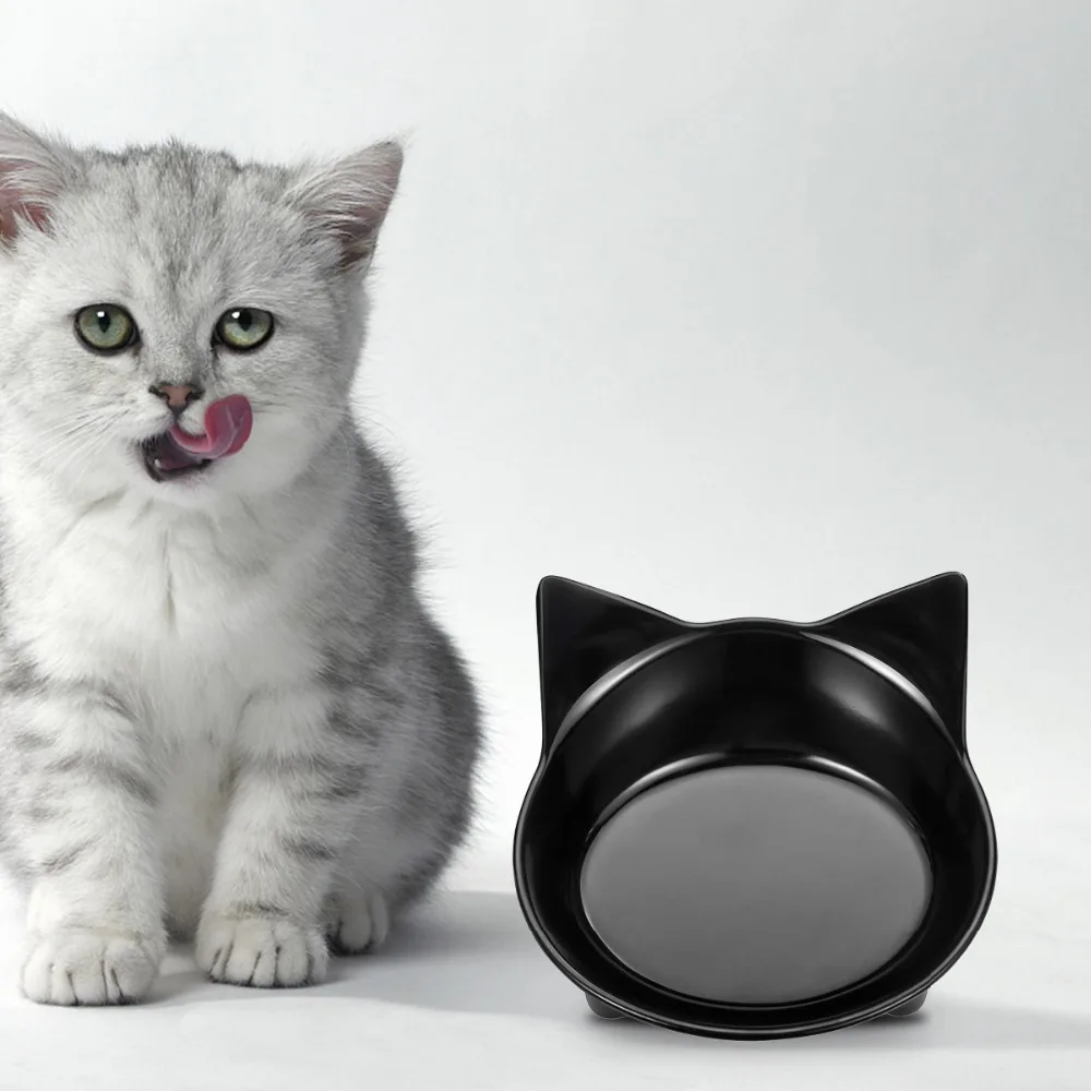 2 шт./лот черно белые миски для кошек набор мелкая миска употребление алкоголя в