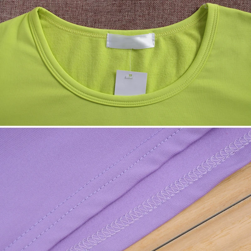 2018 Женская водолазка весна хлопок с длинным рукавом Винтаж Футболка для женщин