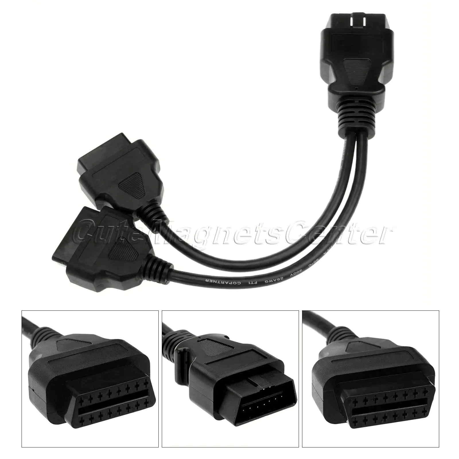 Высококачественный Удлинительный кабель 16-контактный штекер-двойной гнездо