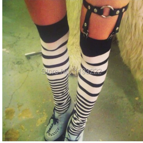 Пикантные Подвязки для ног ручной работы 100% панк готические заклепки O круглый