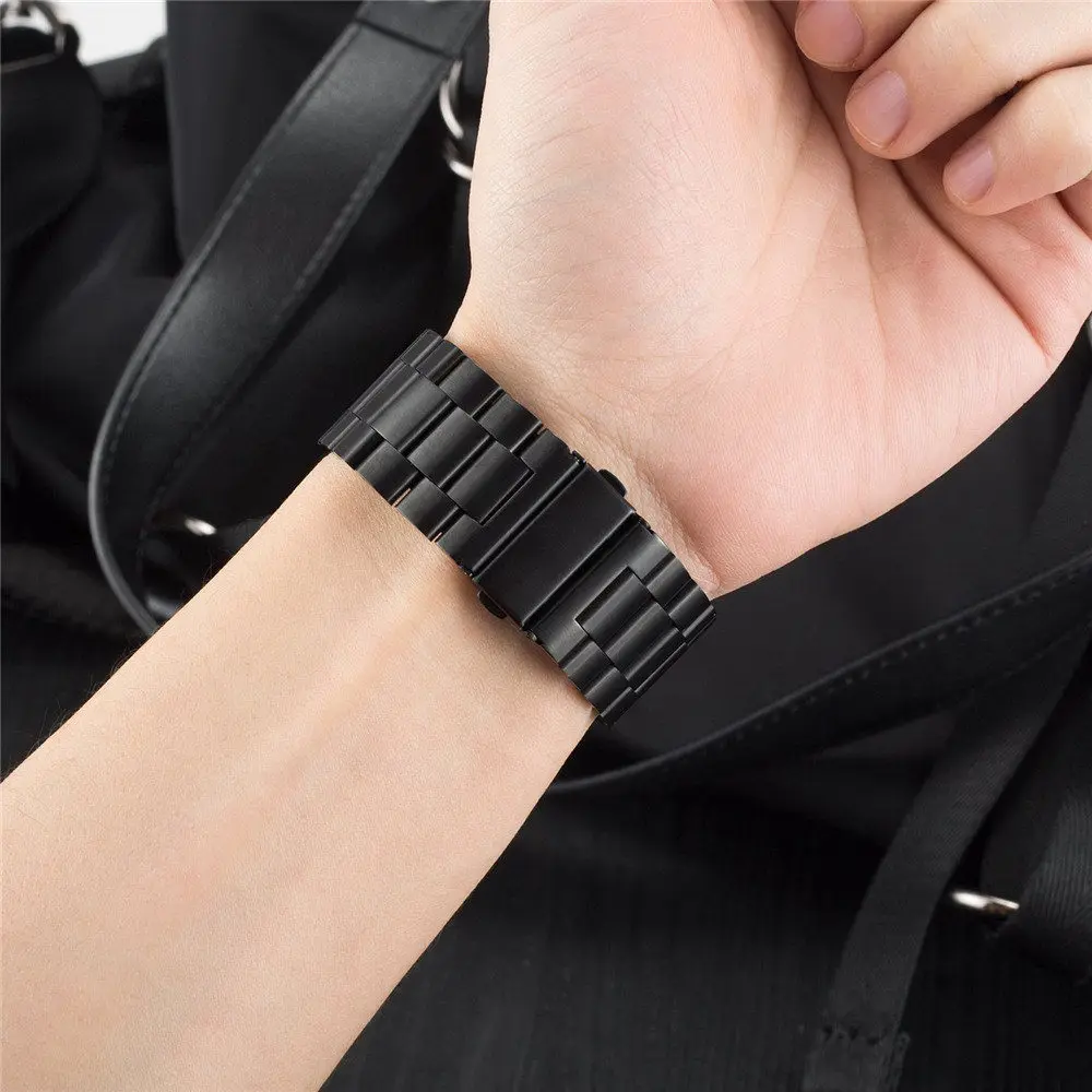 Нержавеющая сталь ремешок для наручных часов Apple Watch версии 44/40 мм 42/38