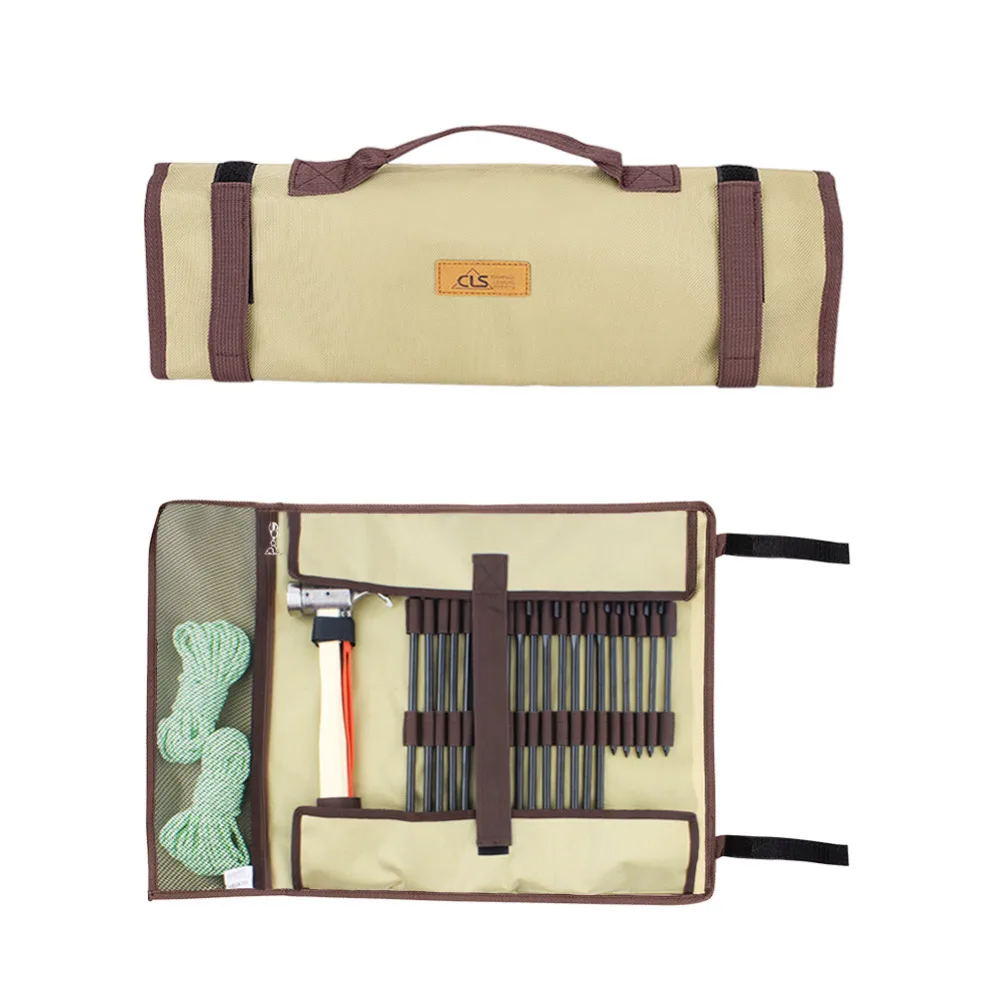 Походная палатка аксессуары 1680D молоток ветряная веревка колышки сумка для