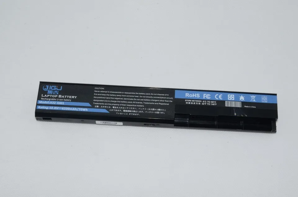 JIGU 6 ячеек Аккумулятор для ноутбука ASUS F301 F501A S401A1 X301U F301A1 F501U S501 X401A