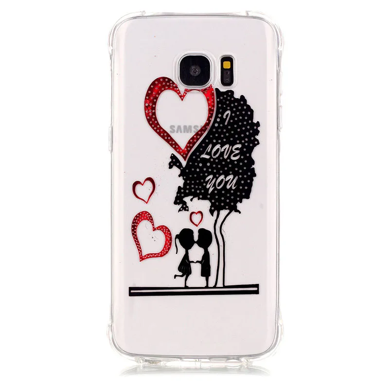 Защитный чехол для Samsung GALAXY S5 G9006V S6 G9200 S7 G9300 Edge G9350 J3 J3109 |