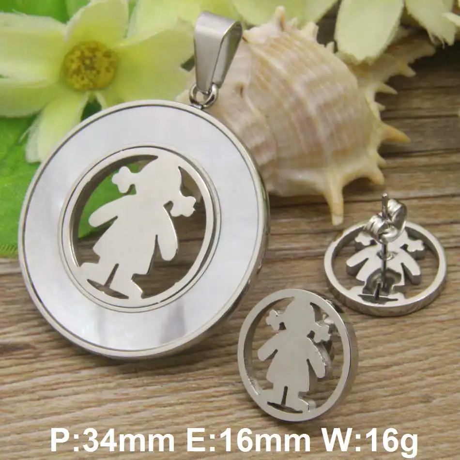 Оптовая продажа Модные Ювелирные наборы из нержавеющей стали золотистого и