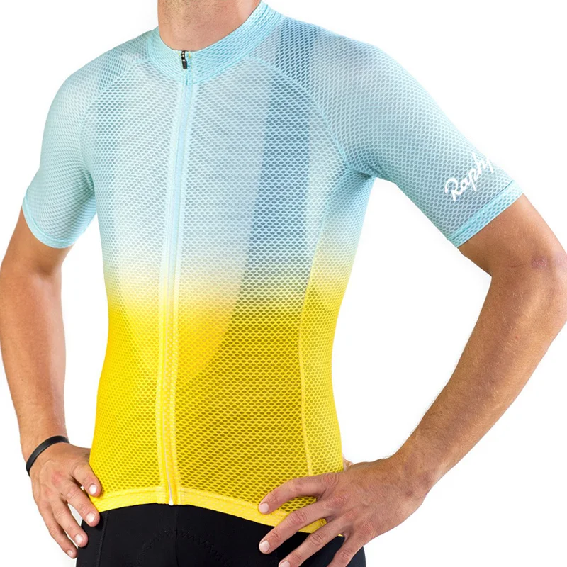 Ropa ciclismo Pro team футболка с коротким рукавом летняя дышащая черная синяя дорожная одежда для велосипедной езды гоночная велосипедная майка