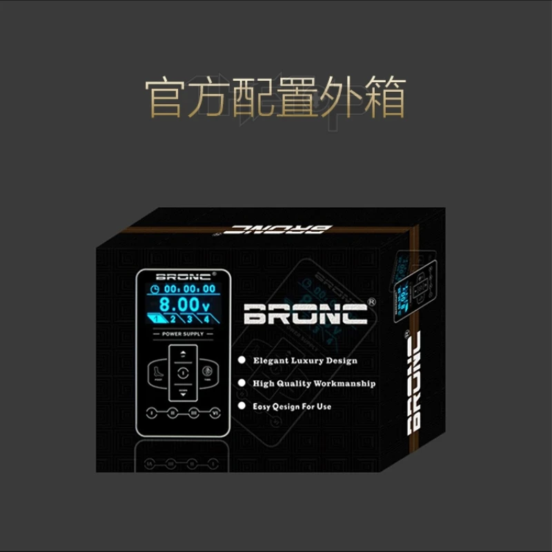 Топ! HUMMINGBIRD BRONC 3A Татуировка источник питания сенсорный экран цифровой ЖК-макияж двойной татуировки источник питания