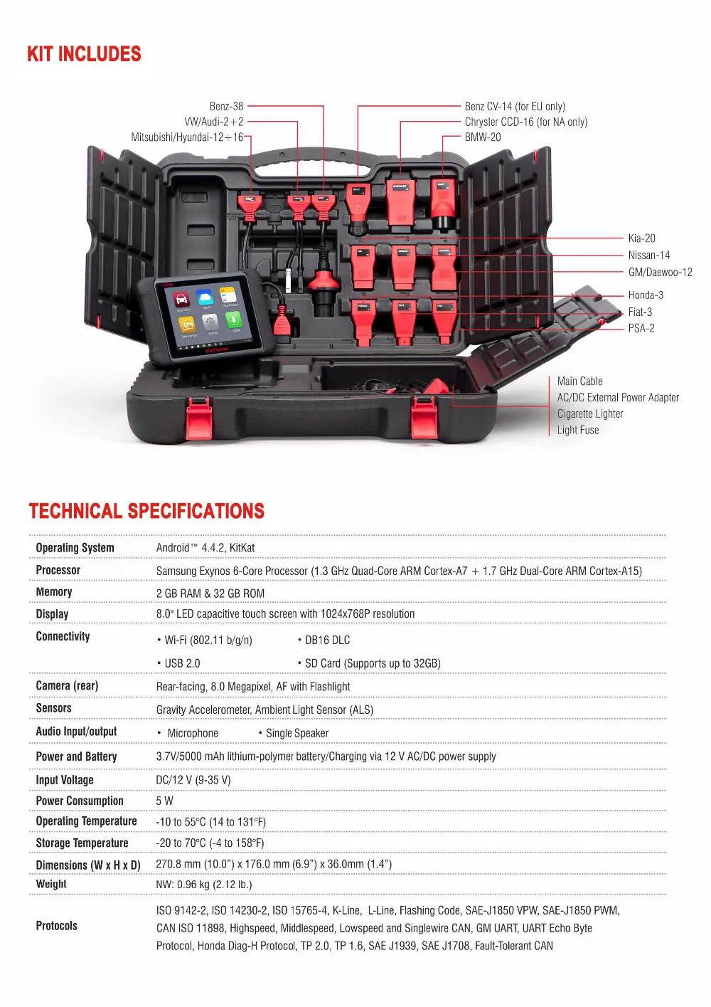 Autel MaxiSys MS906 Беспроводной автомобиля диагностический инструмент obd2 MaxiSys Pro сканер лучше, чем MaxiDAS DS708 и DS808