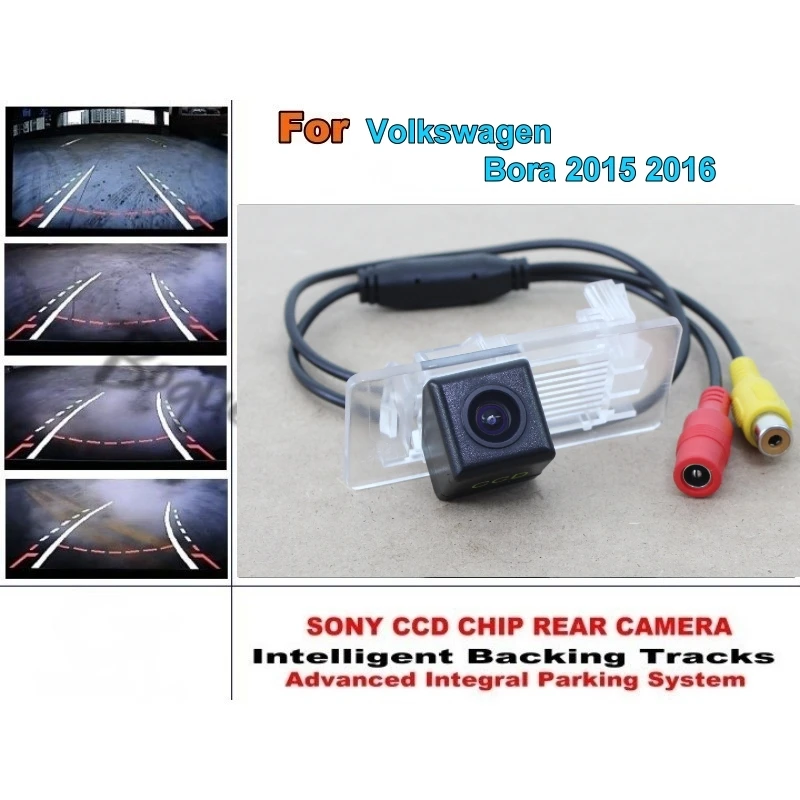 Для Volkswagen VW Bora 2015 2016 автомобиль интеллектуальные парковка треков Камера HD