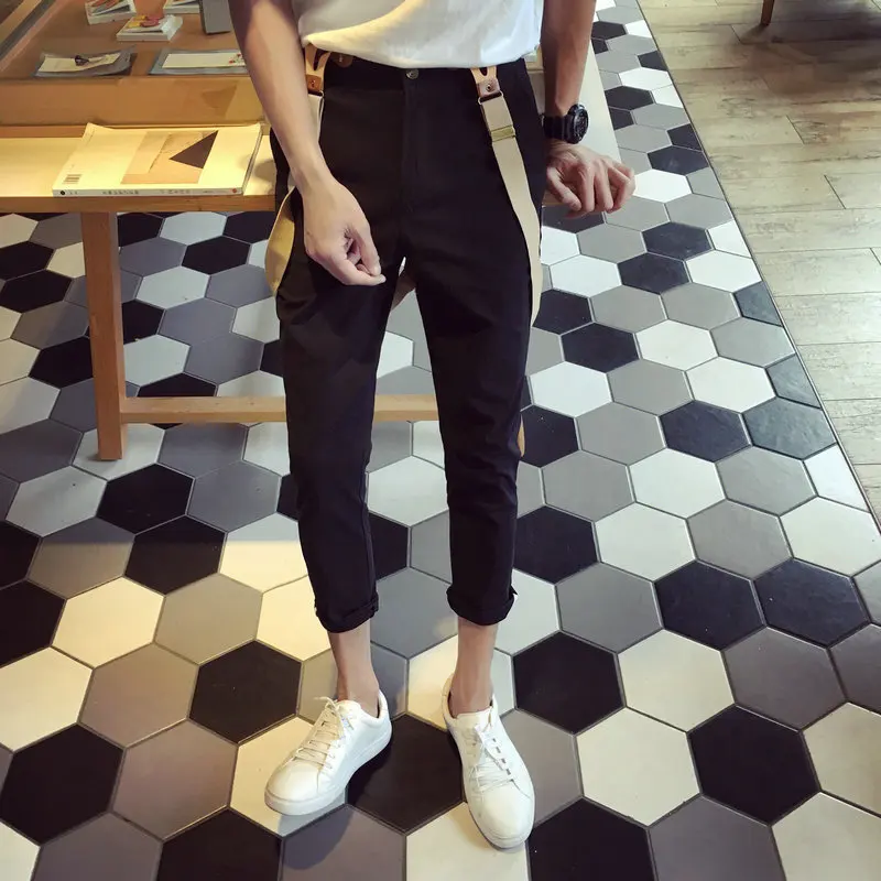 Модный мужской комбинезон в стиле хип хоп армейского зеленого цвета крутые