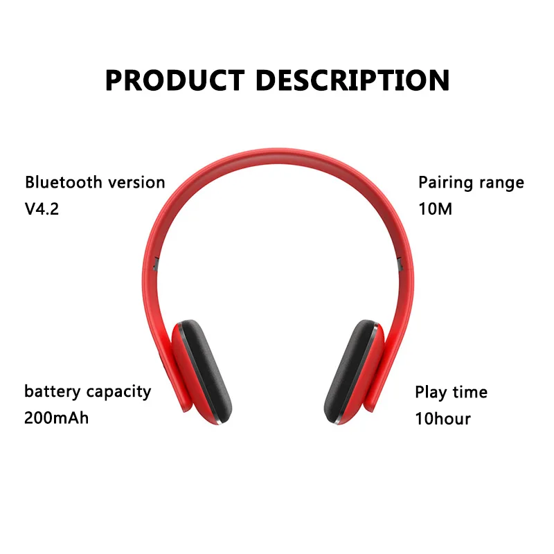 Новое поступление стерео наушники Bluetooth наушники музыка беспроводной стерео Спорт Bluetooth гарнитура с микрофоном наушники беспроводные блютуз для телефона компьютера блютуз гарнитура игровые наушники игровые