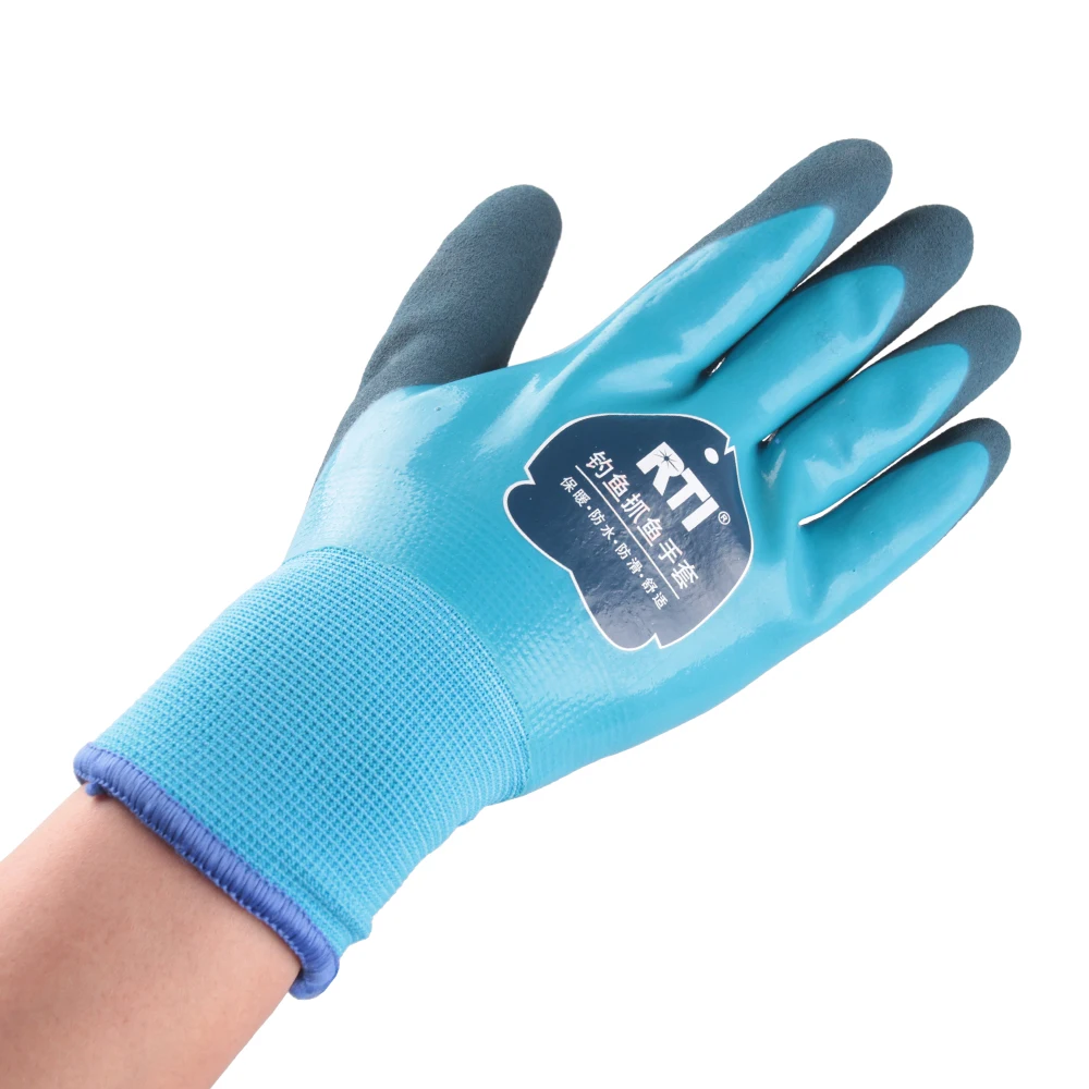 Новые зимние рыболовные перчатки RTI водонепроницаемые бархатные теплые