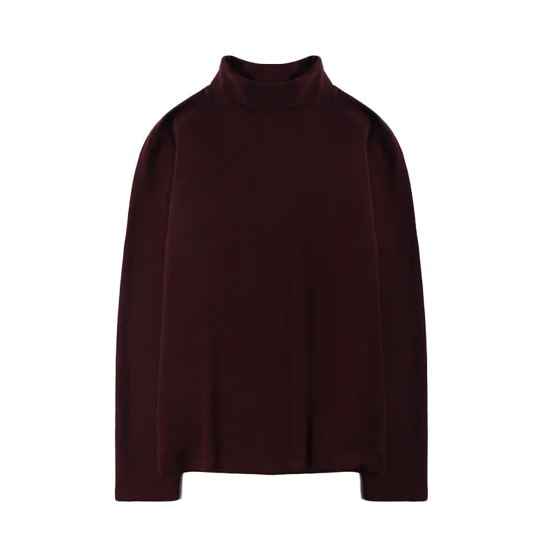 Футболка мужская с длинным рукавом и воротником хомутом на осень/зиму|long sleeve