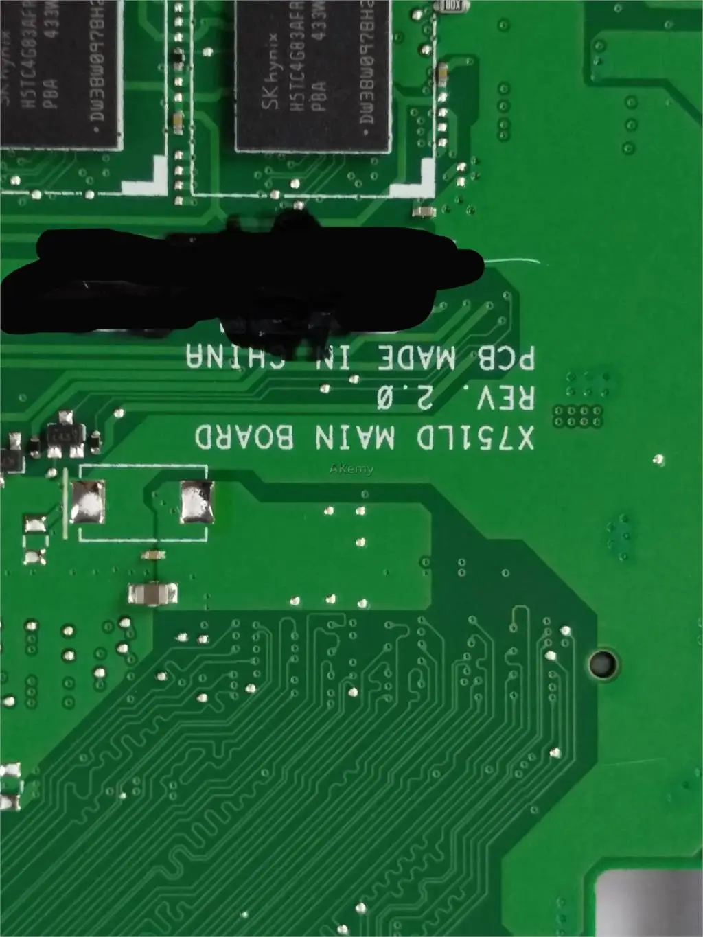 Akemy X751LA материнская плата для ноутбука ASUS X751LA X751LAB X751LD X751L X751 тестовая оригинальная материнская плата 4G ram I3-4010U