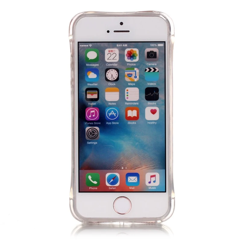 Горячая Pattern Синий Цветок винограда Алмаз Вызова Flash ТПУ Мягкая Gasbag Обложка Чехол