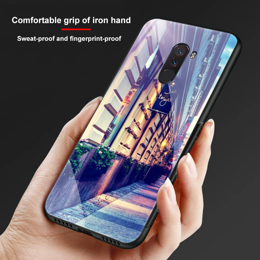 Ciciber для Xiaomi MI 9 8 6X A2 MIX 2 2S PocoPhone F1 чехлы телефонов Redmi Note 7 6 5 Pro Plus стеклянный чехол |
